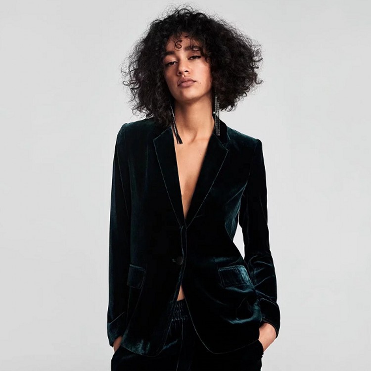 Velvet Blazer Women - Mandylandy Velvet Top Suits Coats Women
