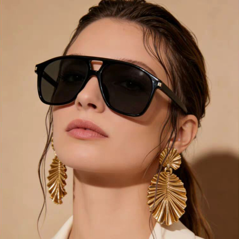 Women'S Fashion Week Paris - Luxurious Large-Frame Pilot Women's Sunglasses, Personalized