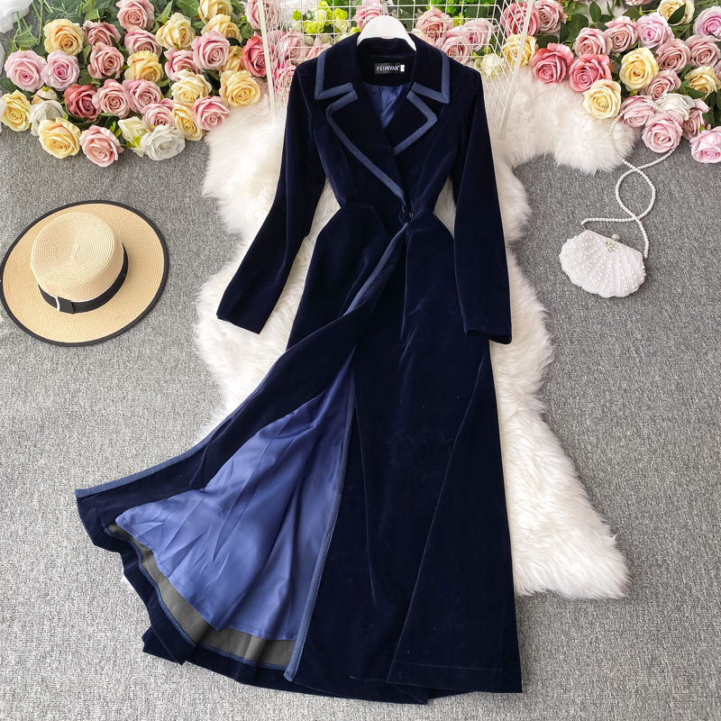 Velvet Blazer Women - Mùa Thu Và Mùa Đông Nhung