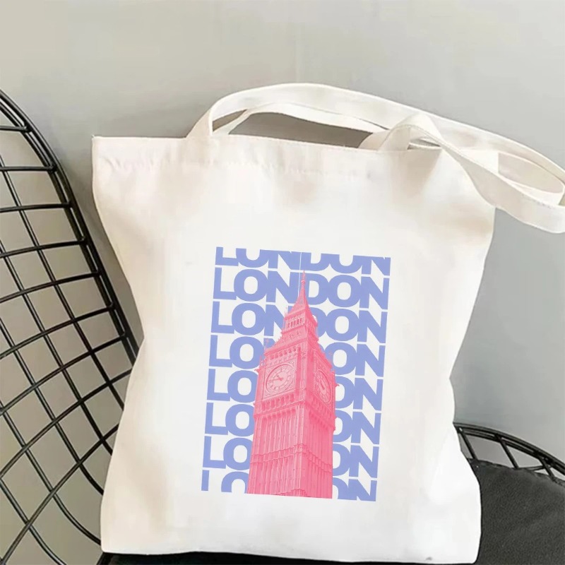 Women'S Fashion London - Chicago London Eiffel Tower Graphic Tote