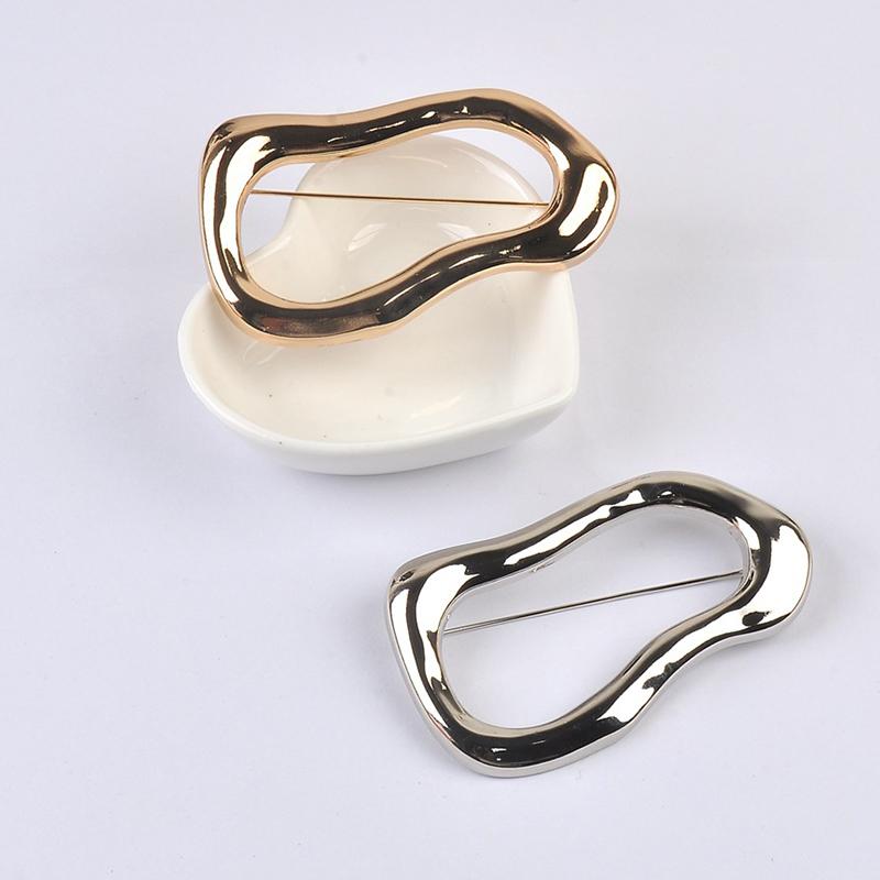 Women Fashion 80S - 80s Fashion Stainless Steel Big Circle