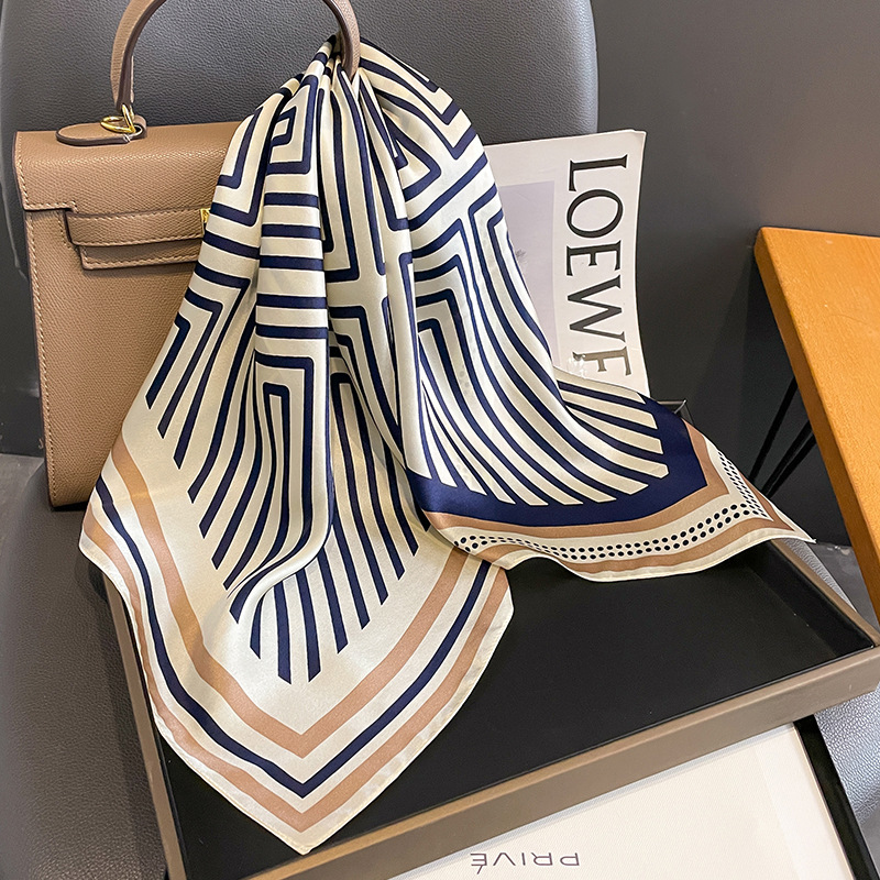 Women Fashion Necktie - Luxury Brand Neckerchief Spring Square 100%