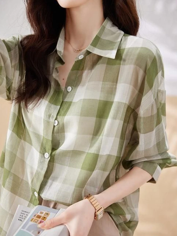 Women Fashion 80S - Shirts & Blouses for Women Chiffon