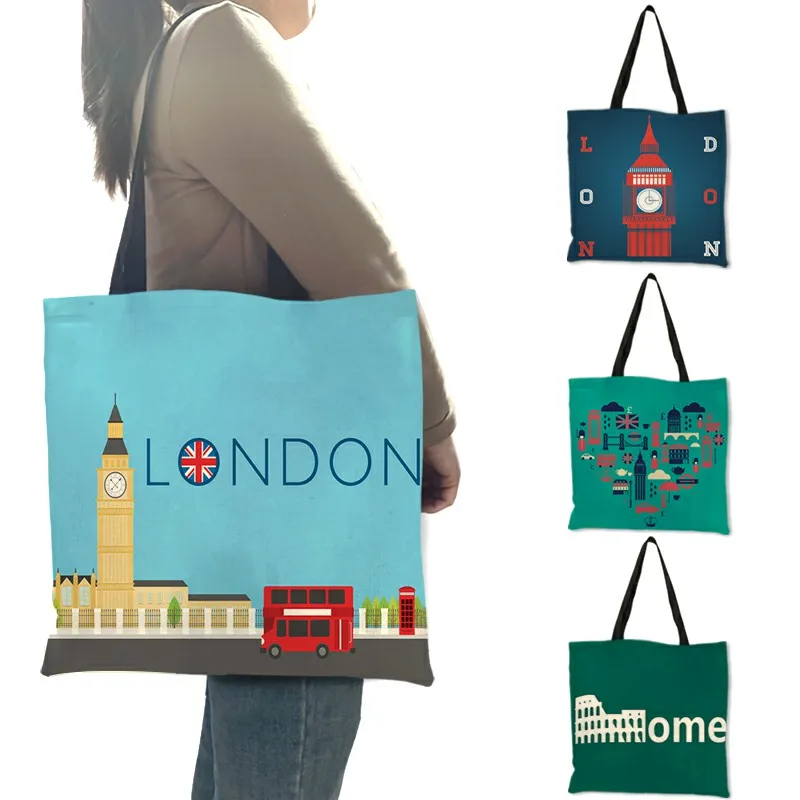 Women'S Fashion London - High Quality Linen Shoulder Bag London
