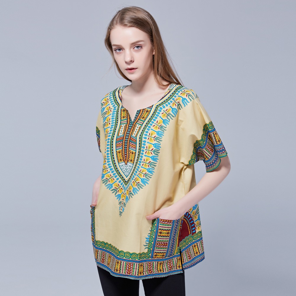 Women'S Fashion From The 70S - Dashikiage Unisex Dân Tộc Vintage 70