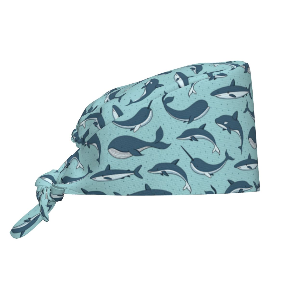 Women Fashion Vector - Nurse Hat Vector Seamless Pattern With
