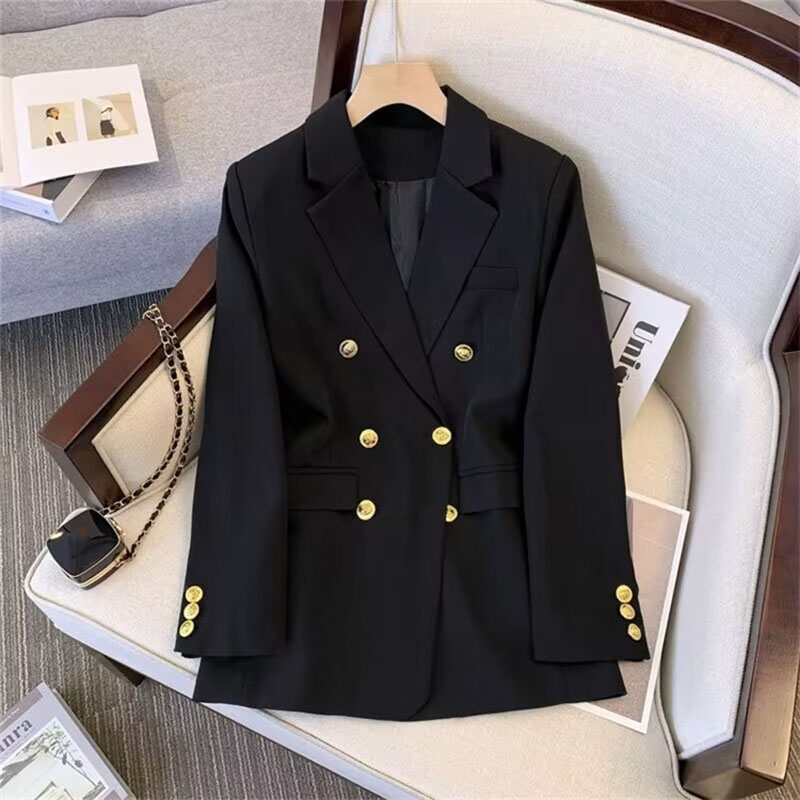 Velvet Blazer Women - Korean Profession Office Lady Blazer Fashion