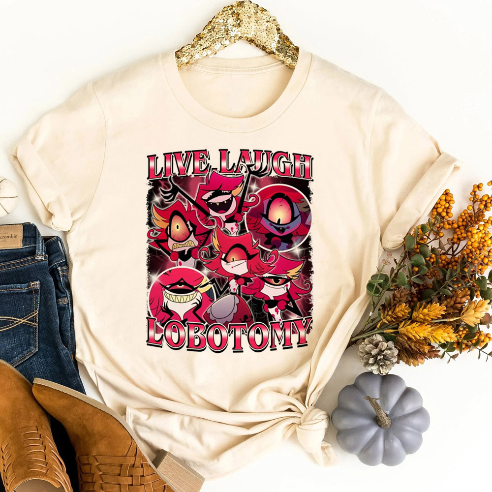Hazbin Hotel t-shirt shoujo ko - đánh giá và giá Women Fashion 80S