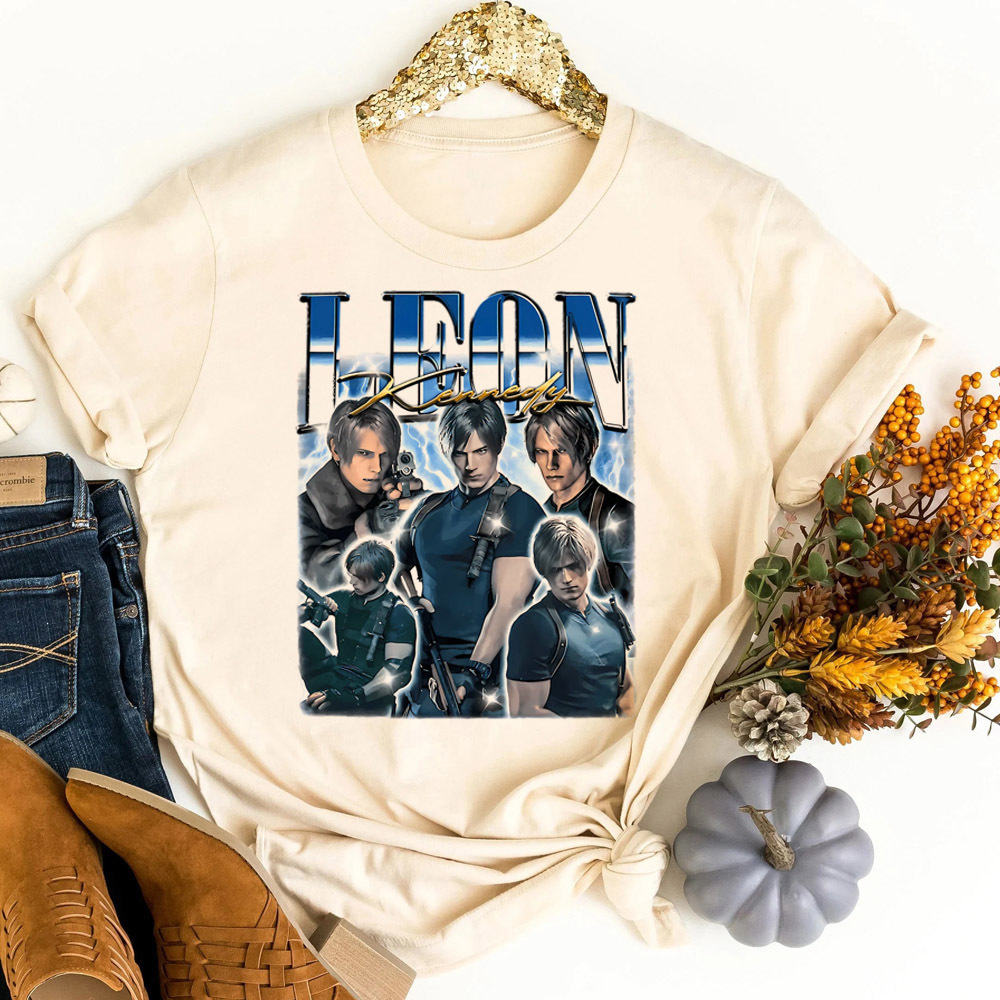Leon Kennedy t shirt female ko - đánh giá và giá Women Fashion 80S