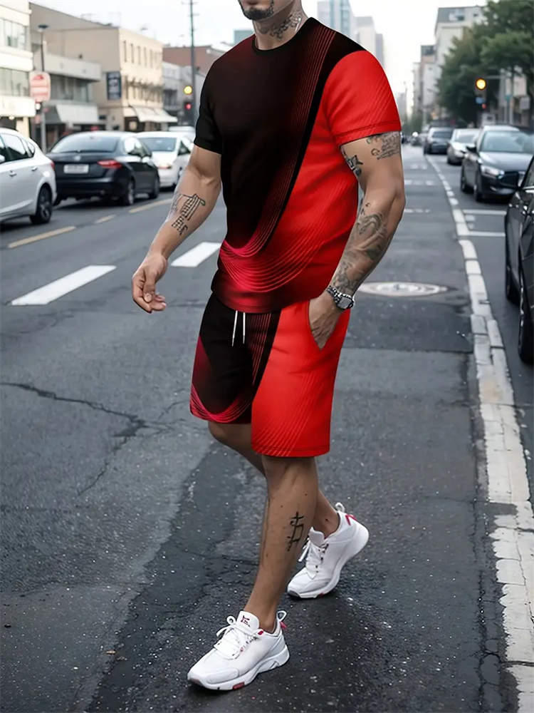 Men Women Gradient Texture T-s - đánh giá và giá Trend Women Fashion