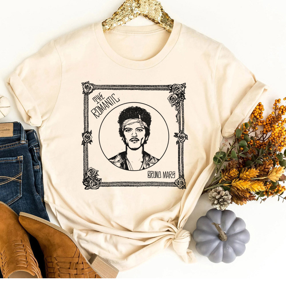 Bruno Mars shirt women gothic  - đánh giá và giá Women Fashion 80S