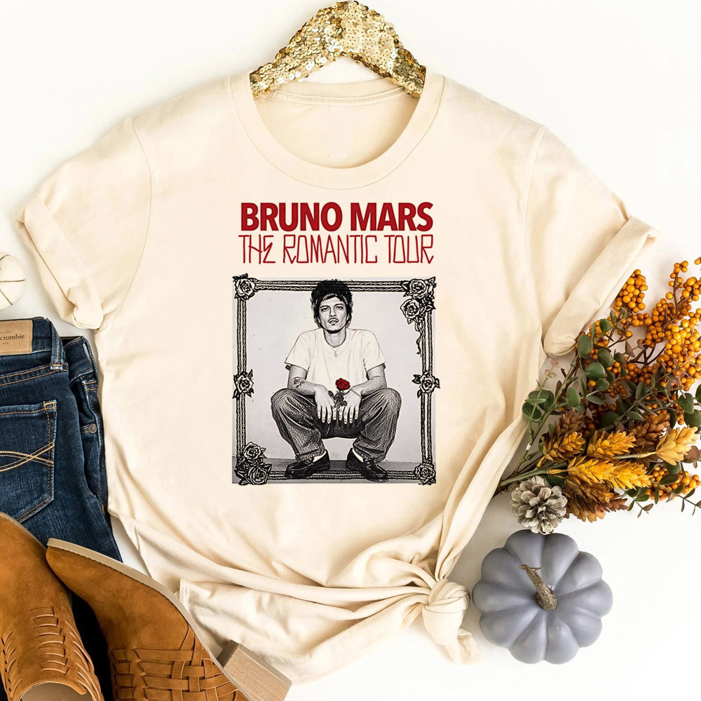 Bruno Mars shirt women gothic  - đánh giá và giá Women Fashion 80S