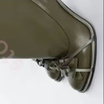 2026 Autumn Green Round Bow Kn - đánh giá và giá Women'S Fashion Boots 2025