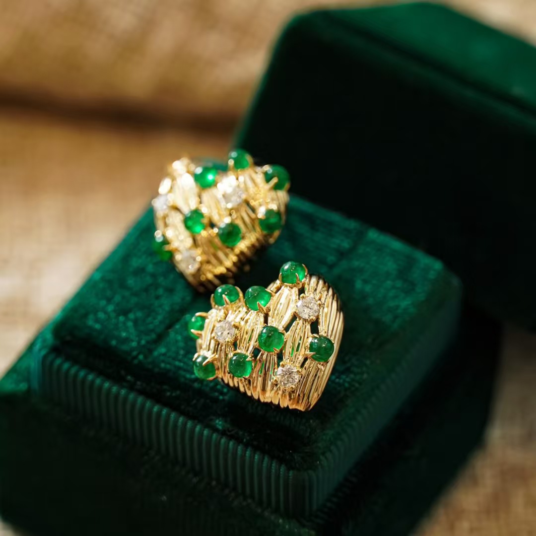 Retro14K Gold Filled Emerald D - đánh giá và giá Women'S Fashion Victorian Era