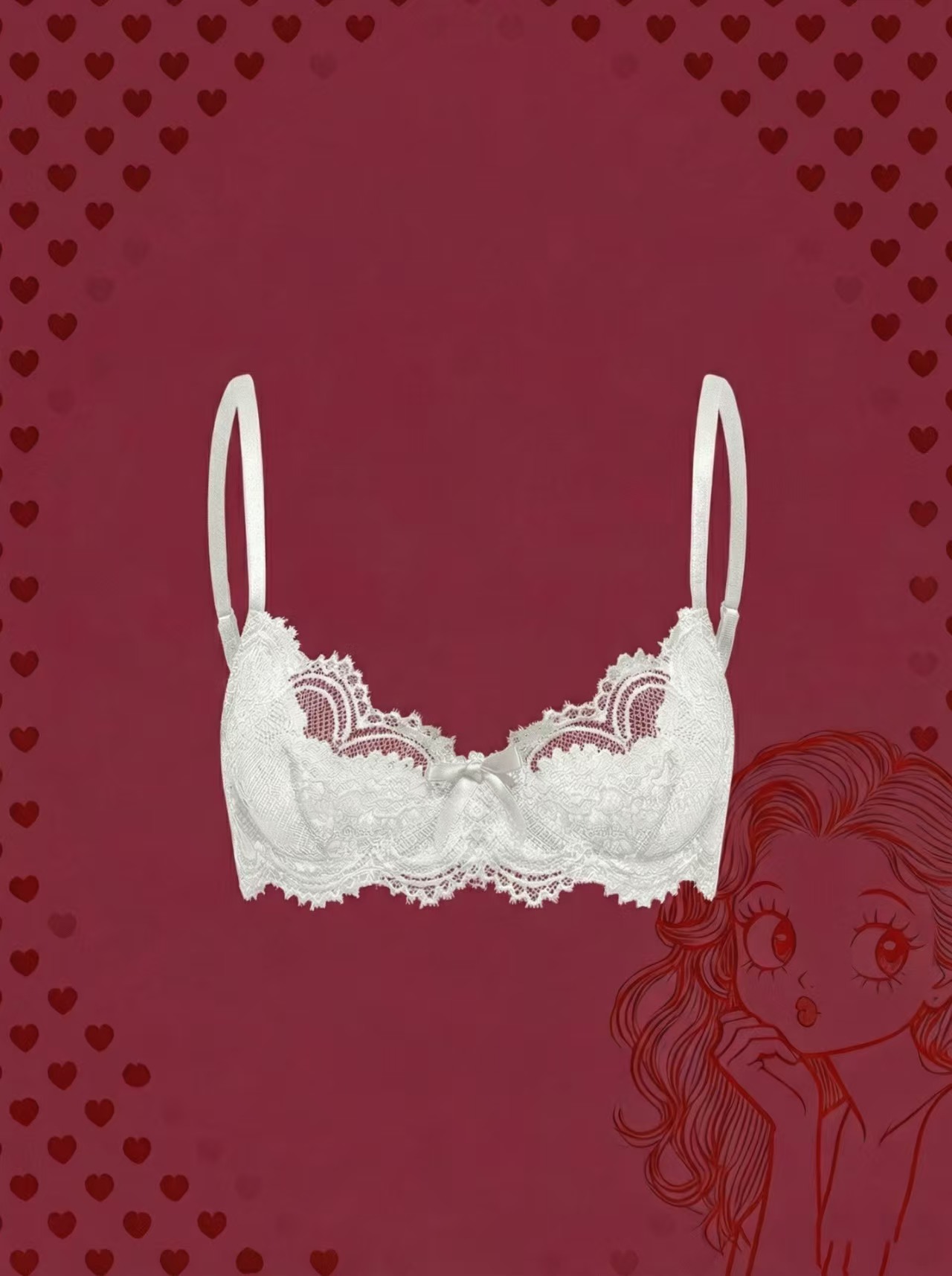 plus size women's bra sexy lac - đánh giá và giá Trend Women Fashion