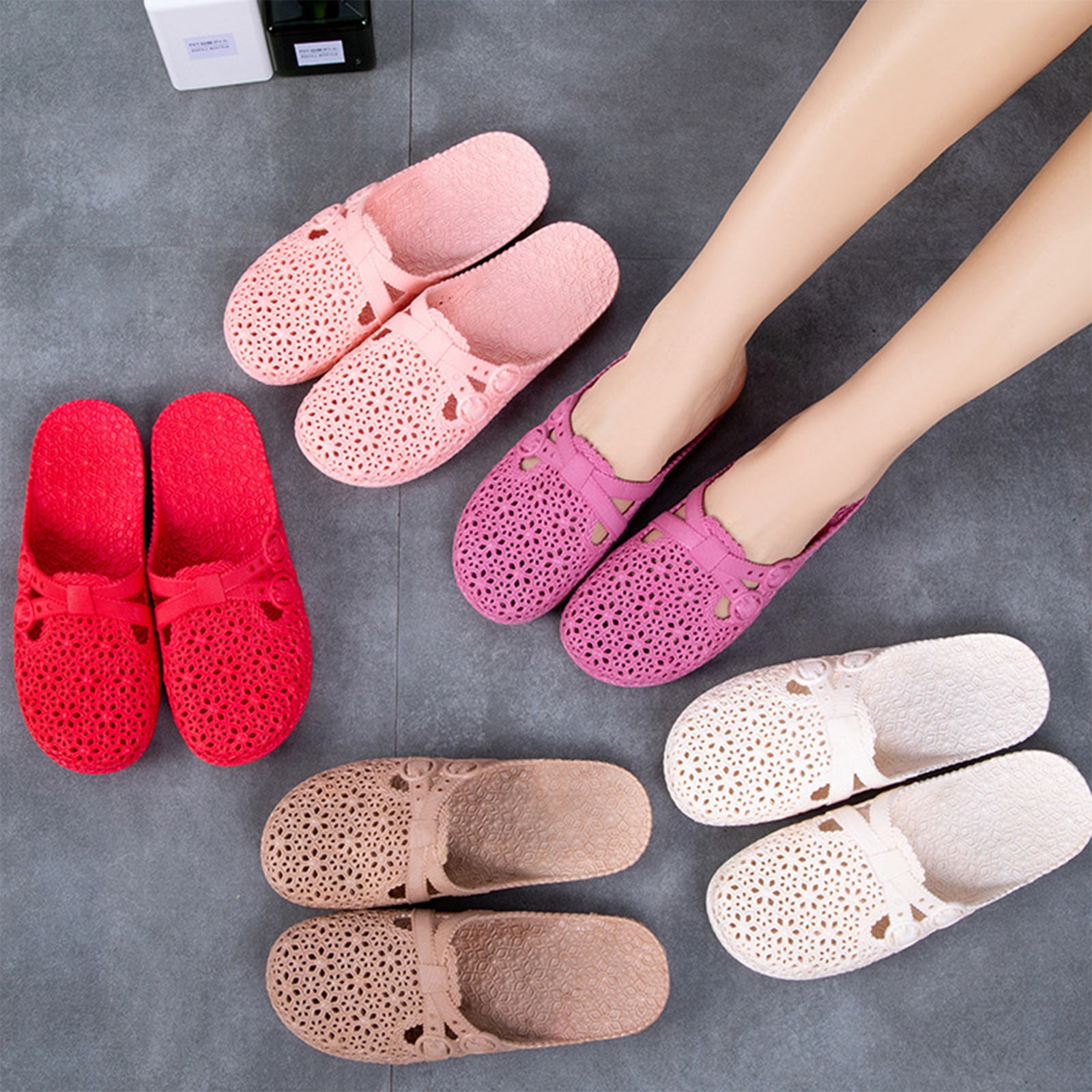 Wrap-Toe Breathable Slippers S - đánh giá và giá Women'S Fashion Walking Shoes