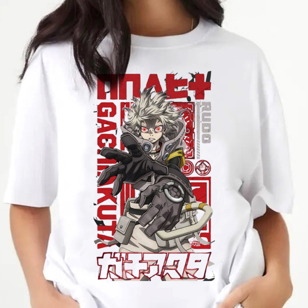 Gachiakuta t-shirt female part - đánh giá và giá Women Fashion 80S