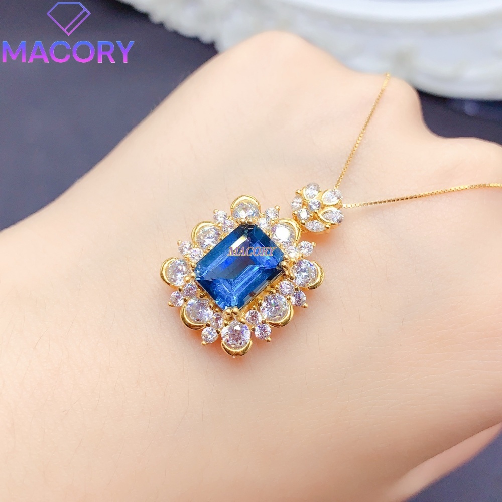 Natural London Blue Topaz Pend - đánh giá và giá Women'S Fashion London