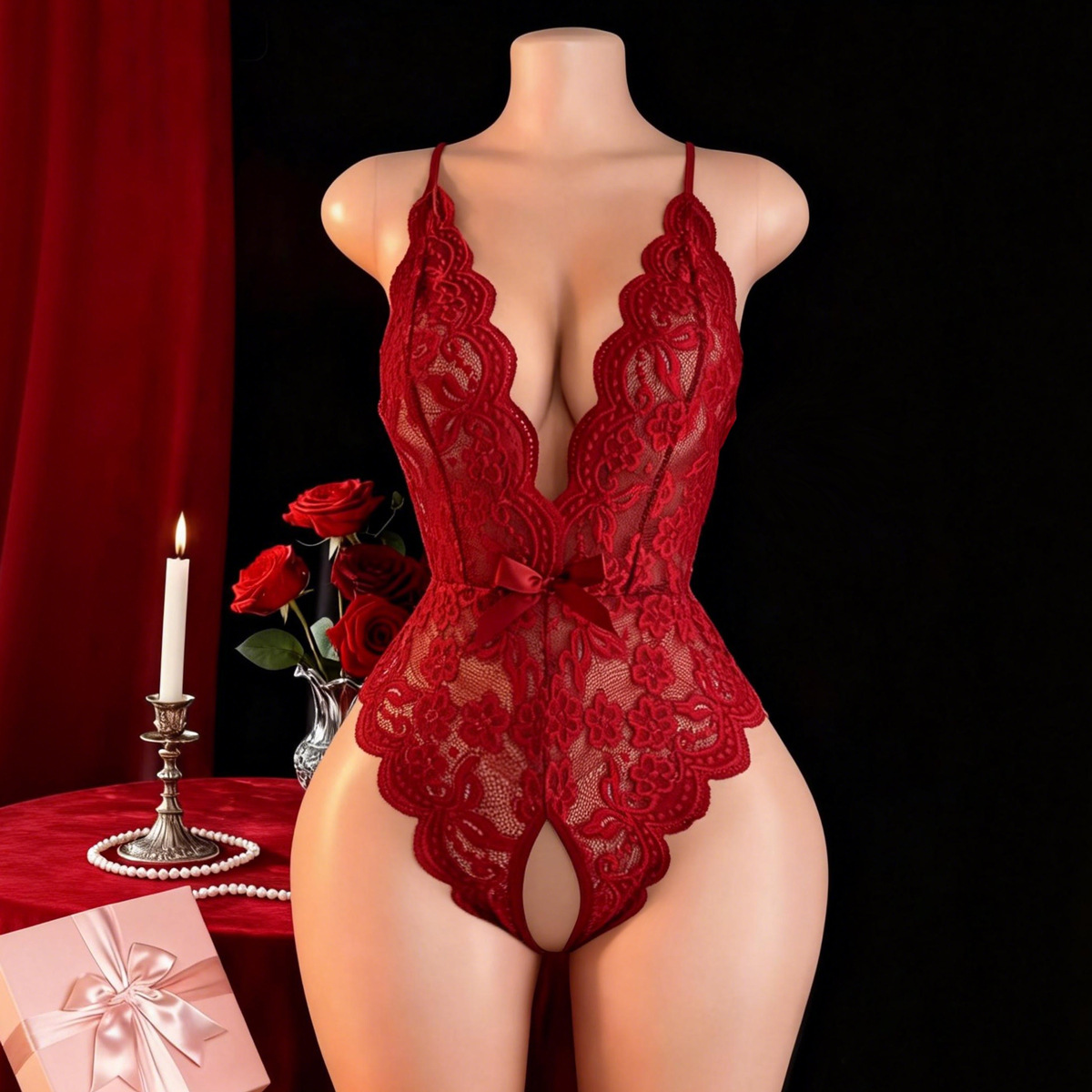 Hot Crotchless Sexy Lingerie F - đánh giá và giá Women'S Fashion Line