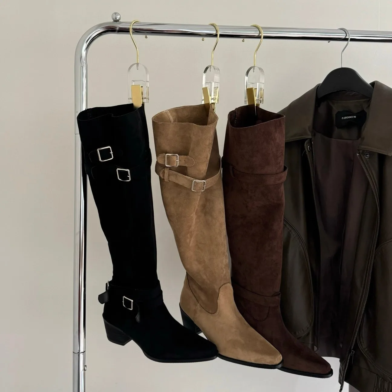 Vintage Suede Women Trouser Le - đánh giá và giá Women'S Fashion Trousers