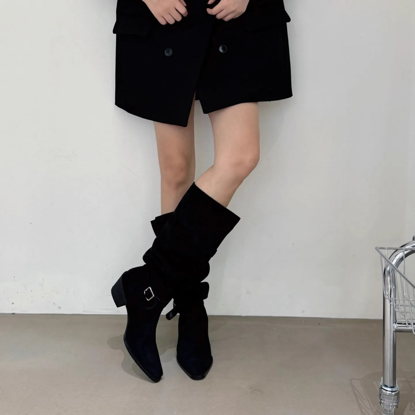 Vintage Suede Women Trouser Le - đánh giá và giá Women'S Fashion Trousers