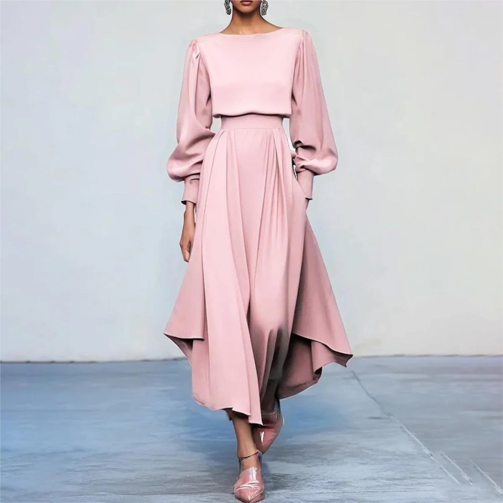 Elegant Women's Autumn Long-sl - đánh giá và giá Women Fashion Pose