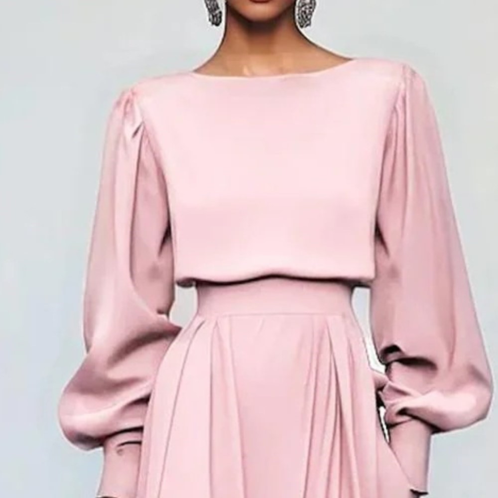 Elegant Women's Autumn Long-sl - đánh giá và giá Women Fashion Pose