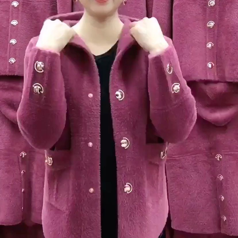 NEW Middle Aged Elderly Mother - đánh giá và giá Velvet Blazer Women