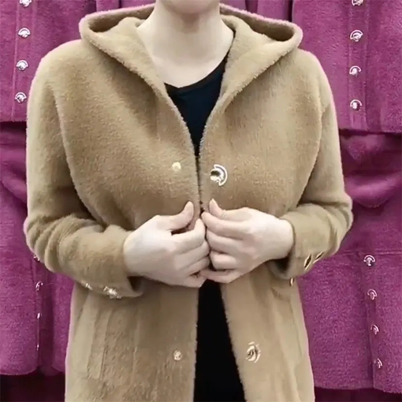 NEW Middle Aged Elderly Mother - đánh giá và giá Velvet Blazer Women