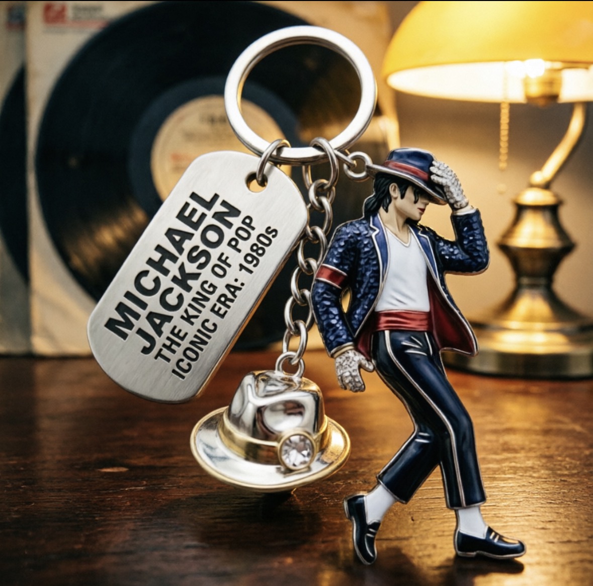Michael Jackson Keychain, Clas - đánh giá và giá Trend Women Fashion