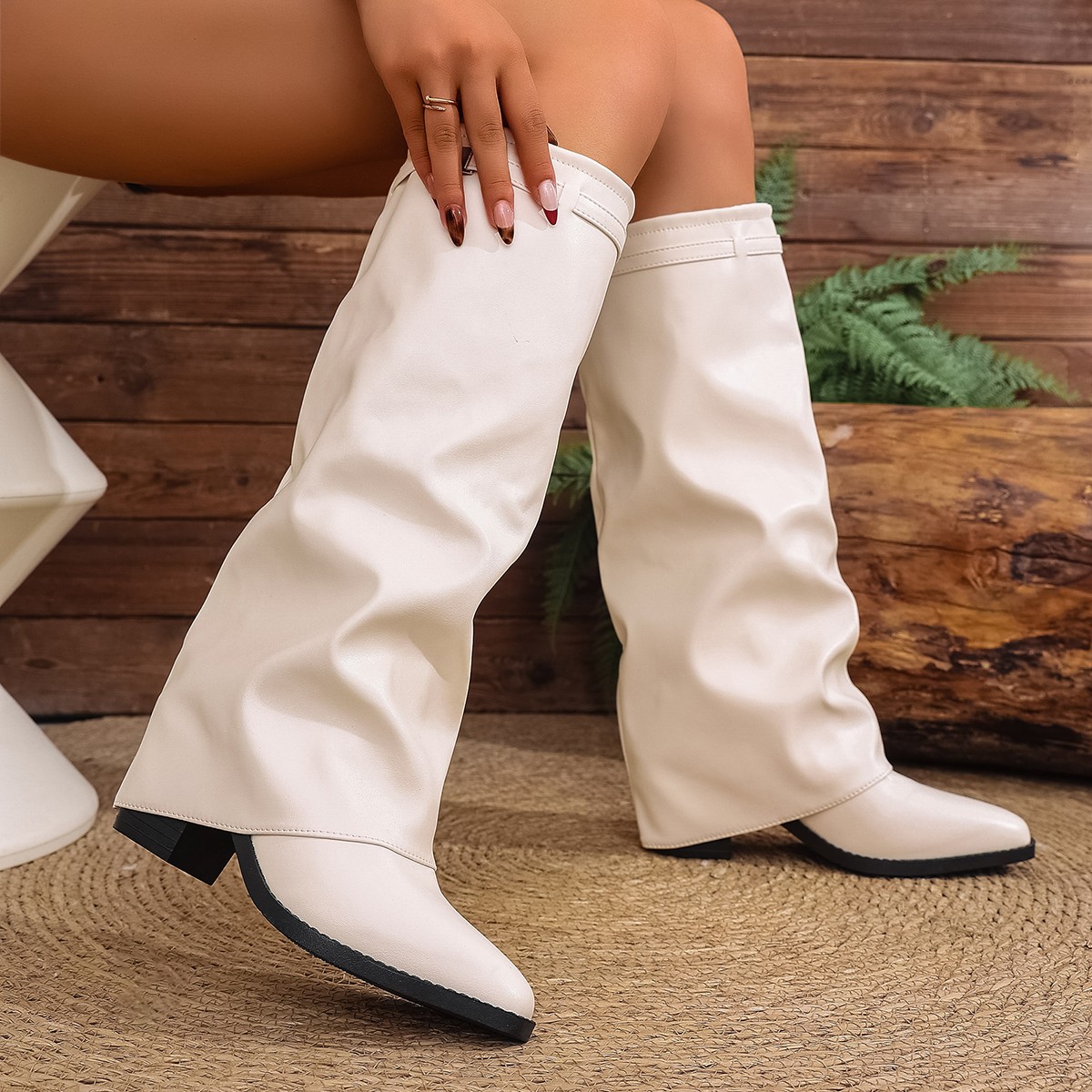 2025 Fashion High Heel Knee Hi - đánh giá và giá Women'S Fashion Boots 2025