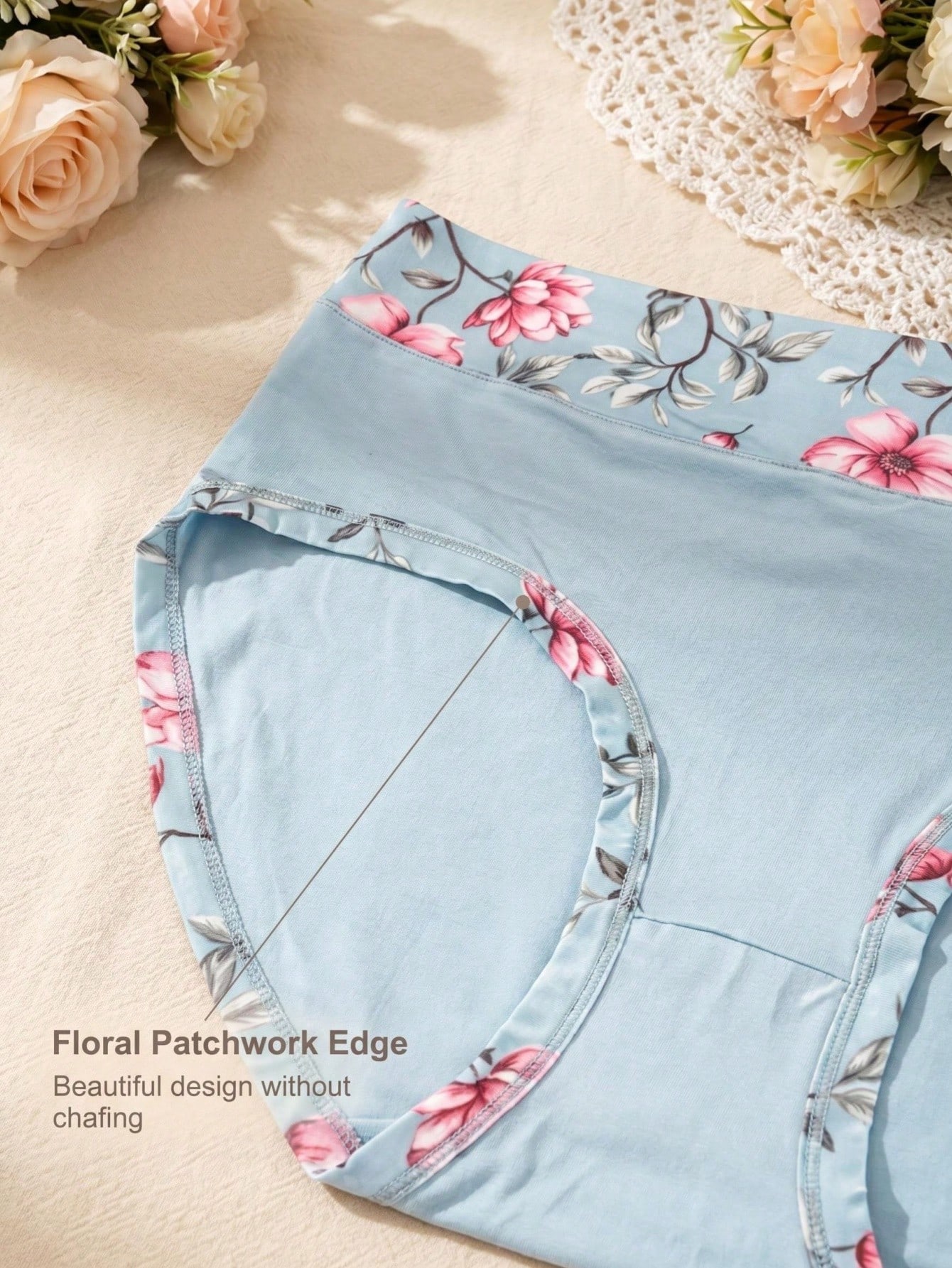 5PCS Plus Size Women's Flower  - đánh giá và giá Trend Women Fashion