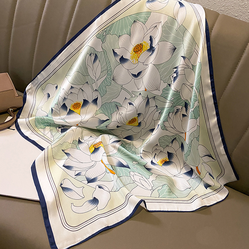 In 70Cm Lụa Satin Headkerchief - đánh giá và giá Women Fashion Necktie
