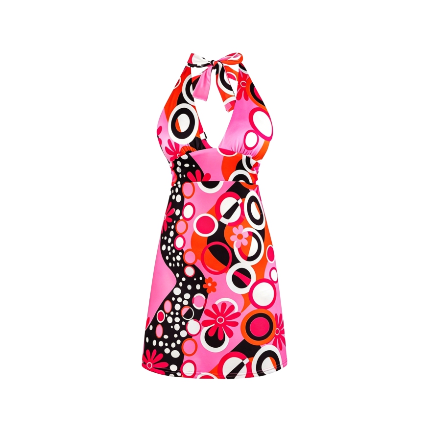 Retro 70s 80s Women Halter Bac - đánh giá và giá Women'S Fashion From The 70S