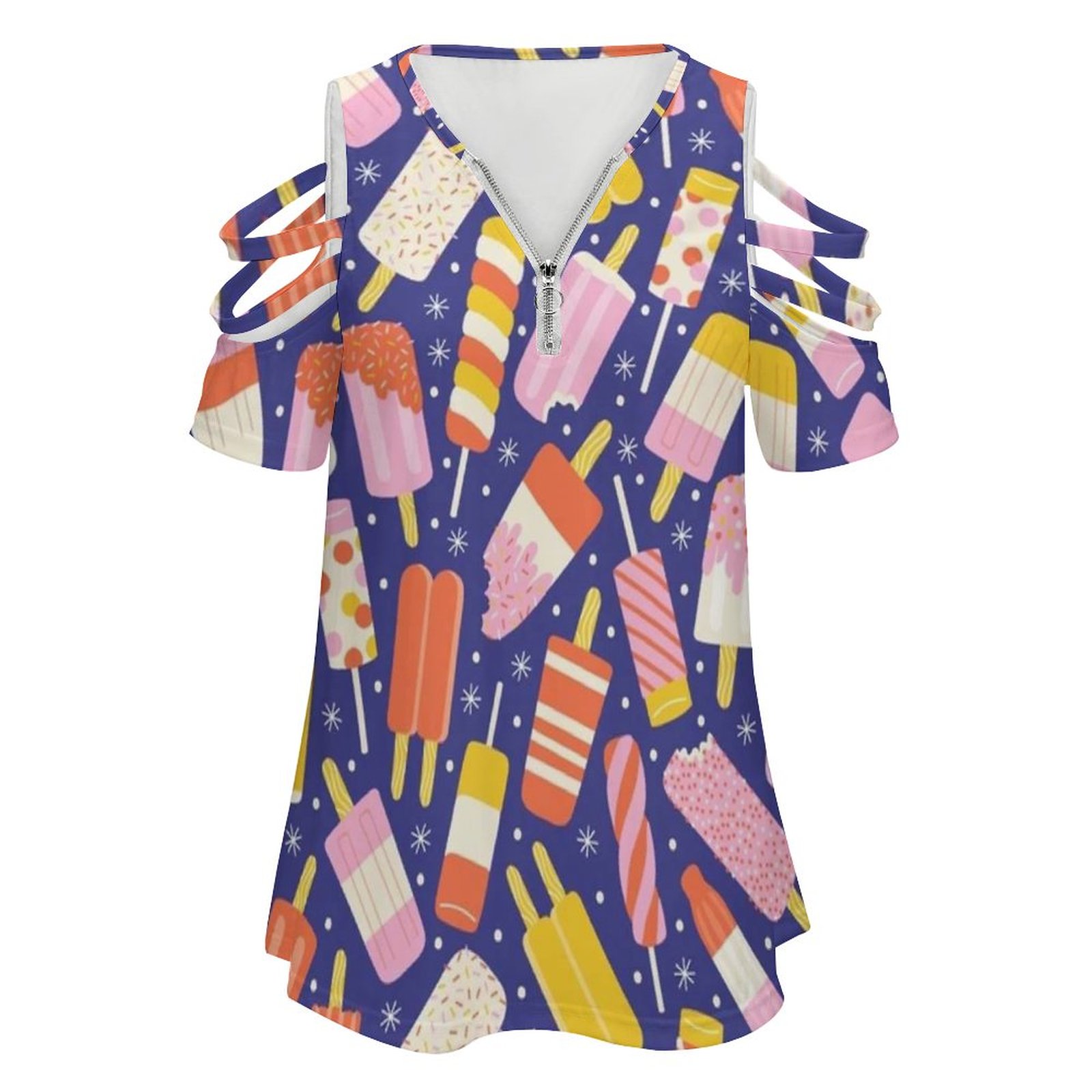 Popsicles New Fashion Zip Off  - đánh giá và giá Women Fashion Vector