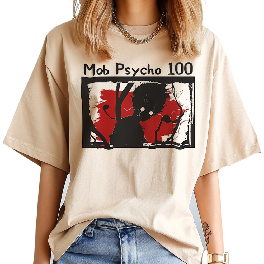Mob Psycho 100 tshirt women Ps - đánh giá và giá Women Fashion 80S