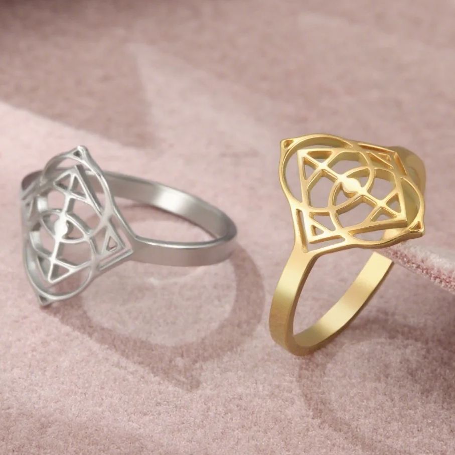 LIKGREAT Geometric Vector Ring - đánh giá và giá Women Fashion Vector