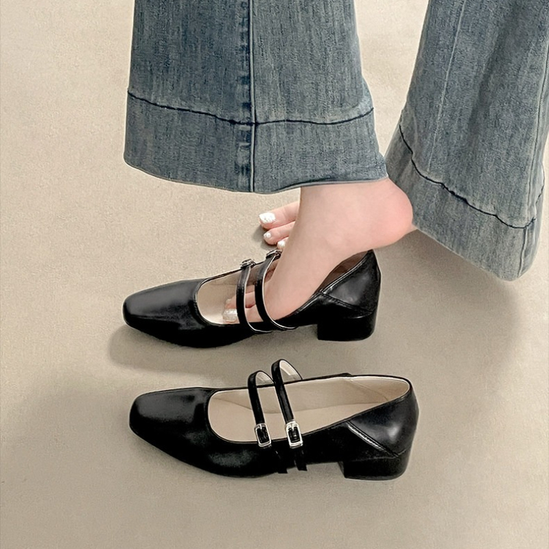 Square Toe Low Heel Women Silv - đánh giá và giá Women Fashion Store