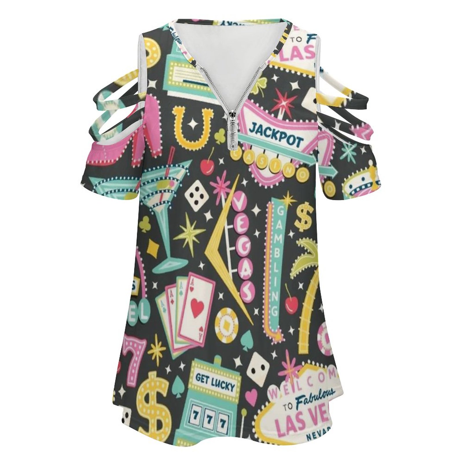 Viva Las Vegas Women's T-Shirt - đánh giá và giá Women Fashion Vector