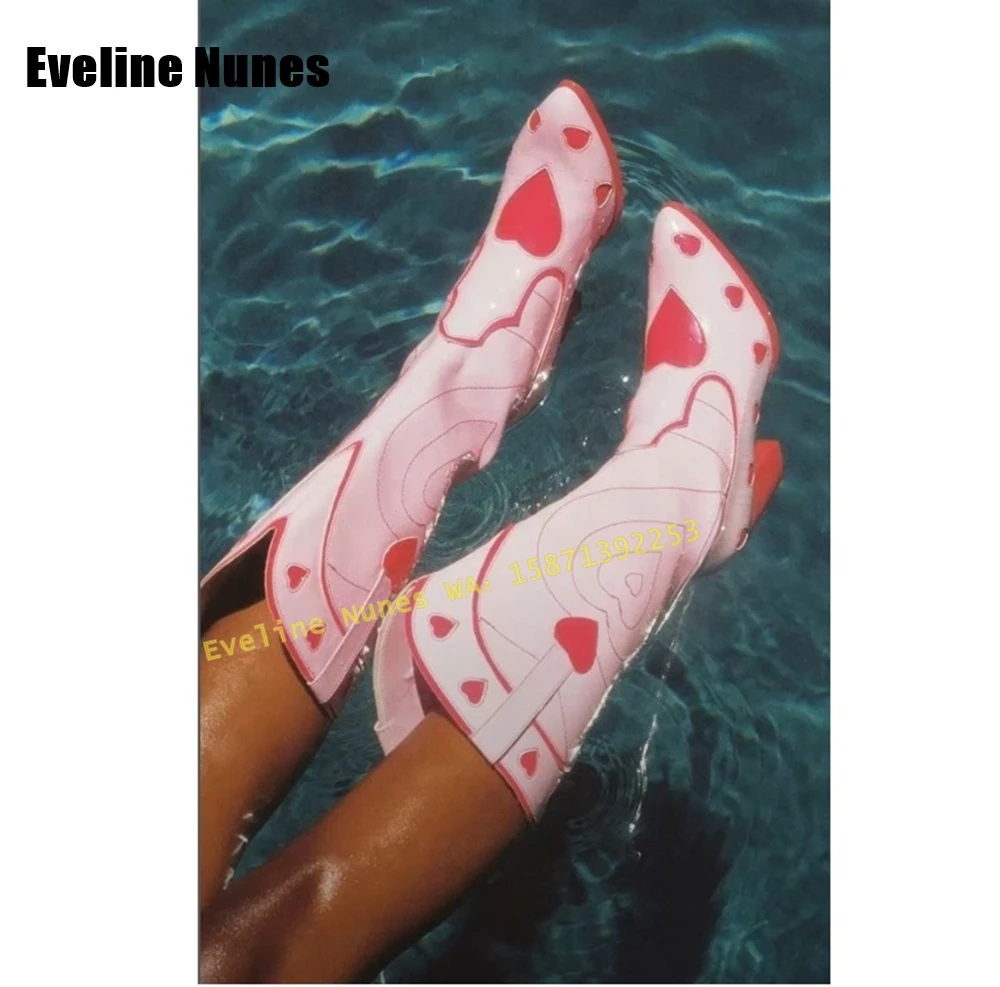 Pink Heart Space Cowgirl Boots - đánh giá và giá Women'S Fashion Boots 2025