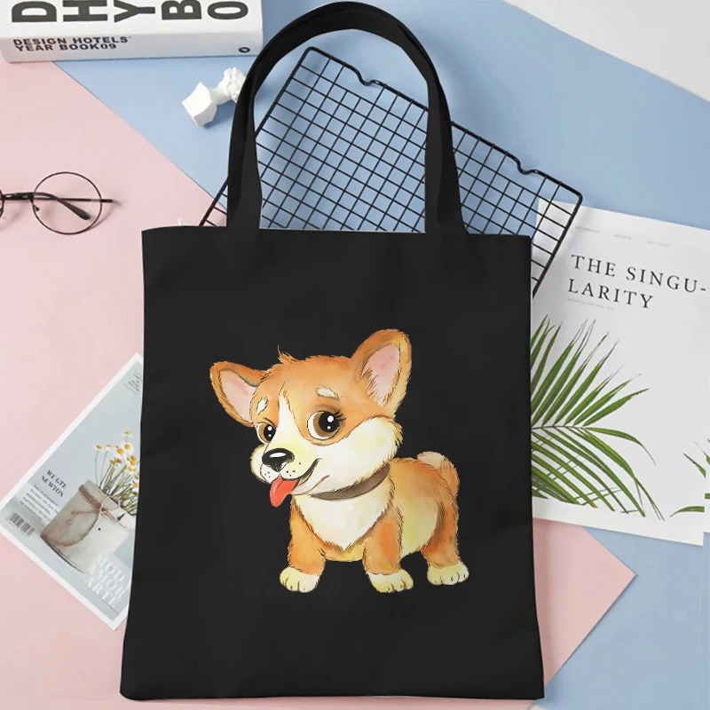 Various Poses of Puppies Tote  - đánh giá và giá Women Fashion Pose