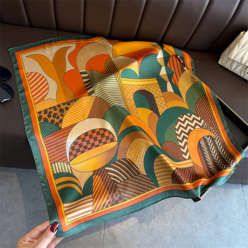 2026 New Geometry Print Silk S - đánh giá và giá Women Fashion Necktie
