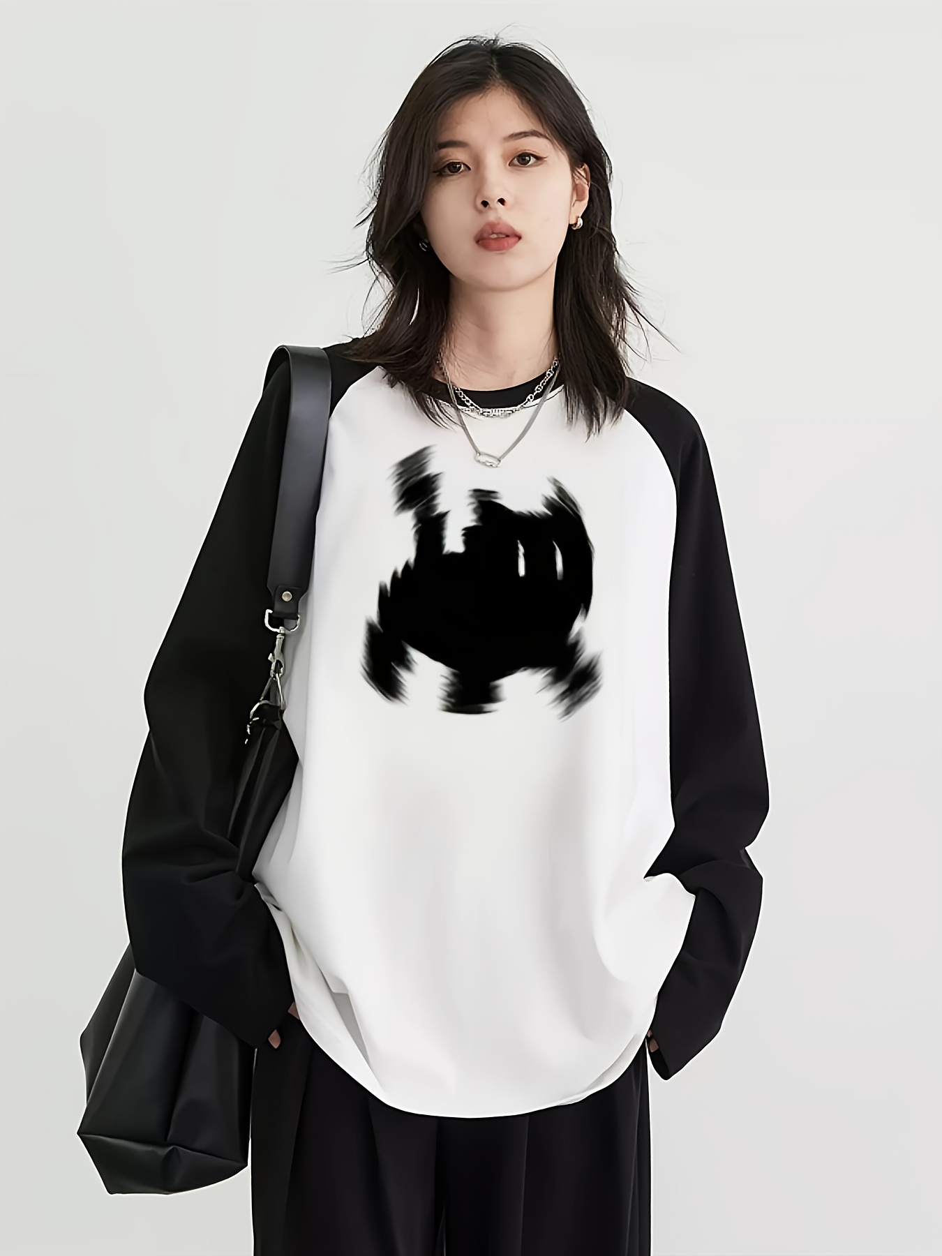 Y2K Women's Raglan Long Sleeve - đánh giá và giá Trend Women Fashion