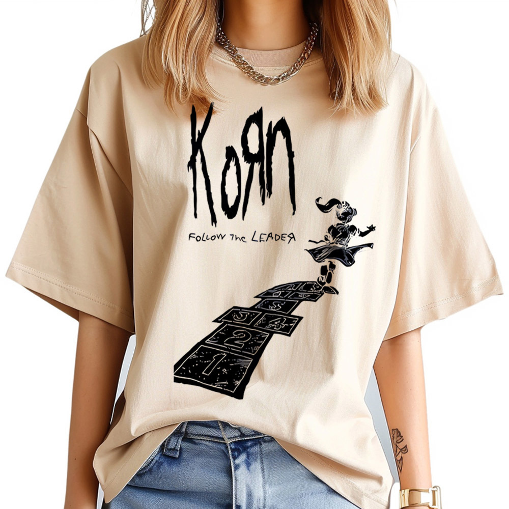 Korn t shirt women korean fash - đánh giá và giá Women Fashion 80S